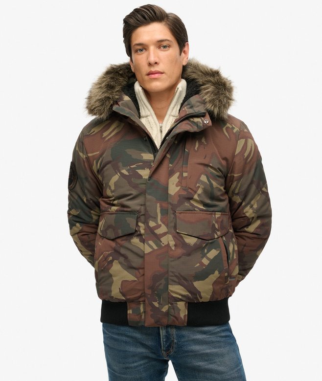 Hooded Everest Puffer Bomber Jacket