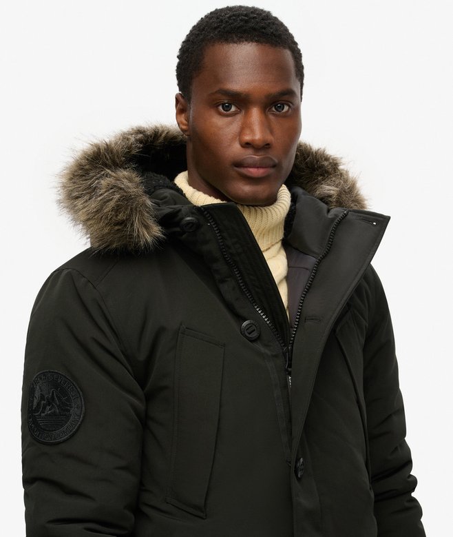 Everest Faux Fur Hooded Parka Coat
