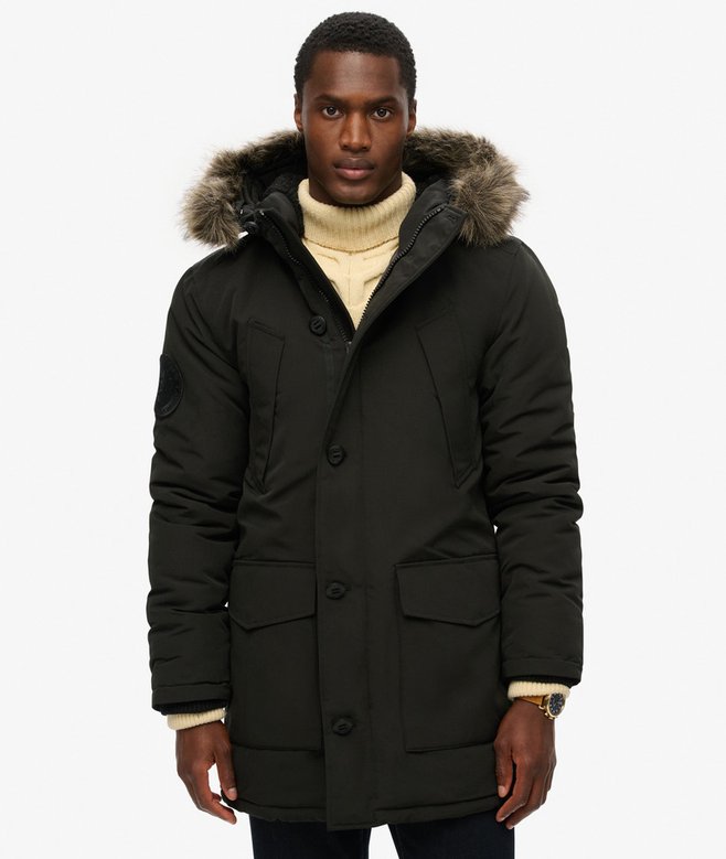 Everest Faux Fur Hooded Parka Coat