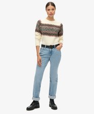 Fairisle Pattern Crew Jumper