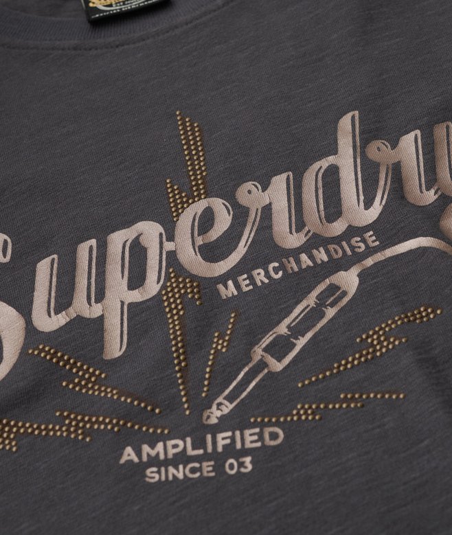 Vintage Merch Store Skinny T-Shirt