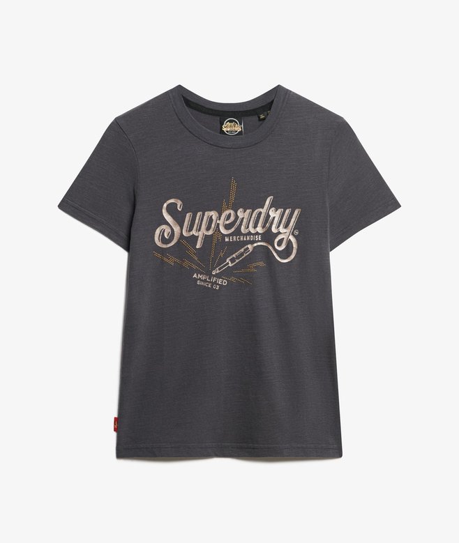 Vintage Merch Store Skinny T-Shirt