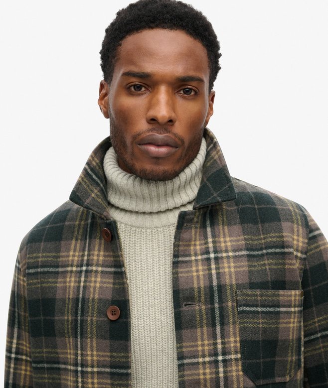 Merchant Textured Overshirt