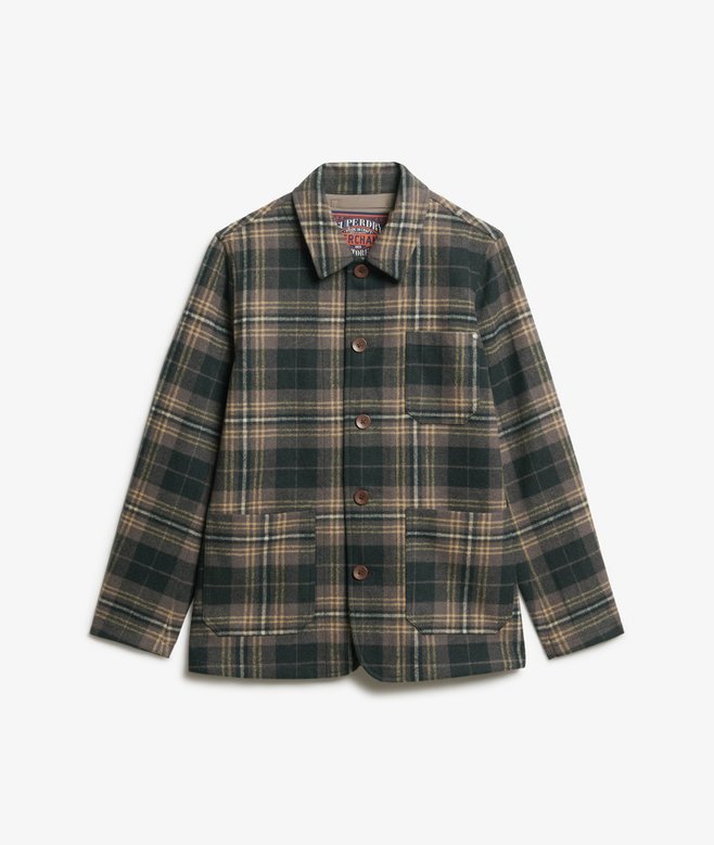 Merchant Textured Overshirt