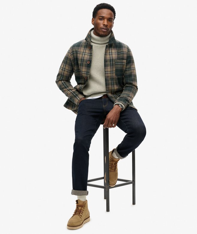 Merchant Textured Overshirt
