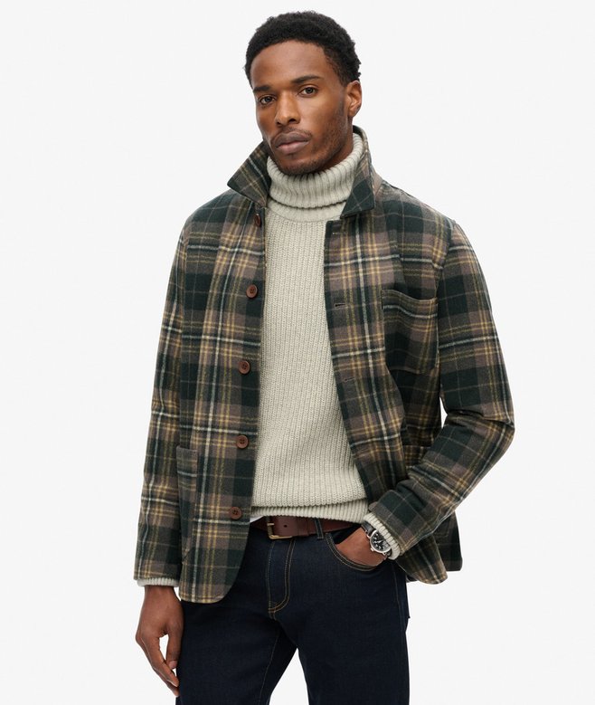 Merchant Textured Overshirt