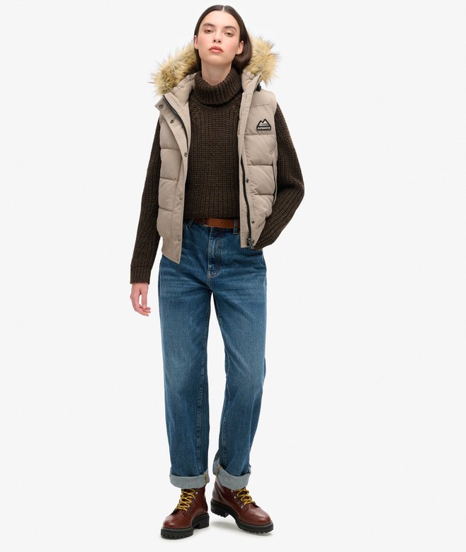 Everest Faux Fur Gilet