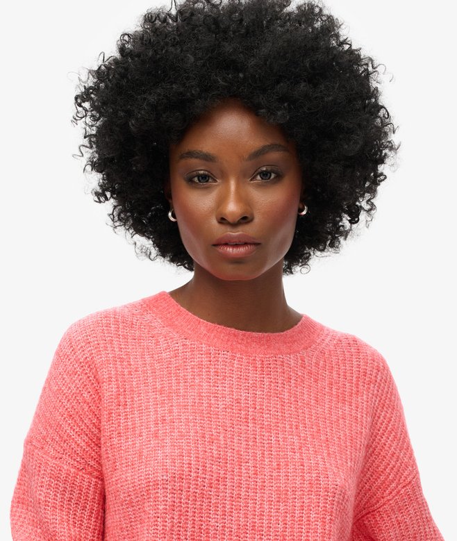 Brushed Crew Neck Jumper