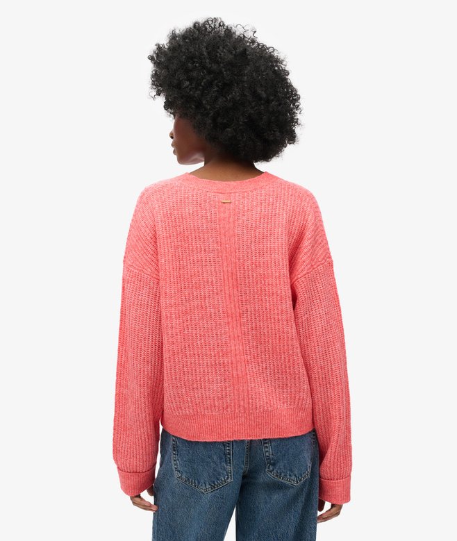 Brushed Crew Neck Jumper