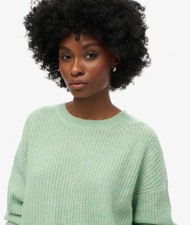 Brushed Crew Neck Jumper