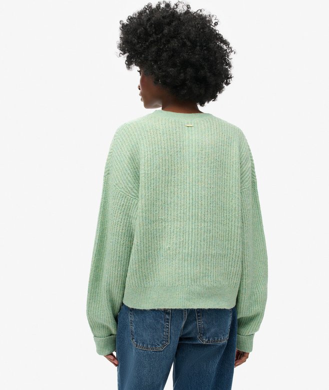 Brushed Crew Neck Jumper