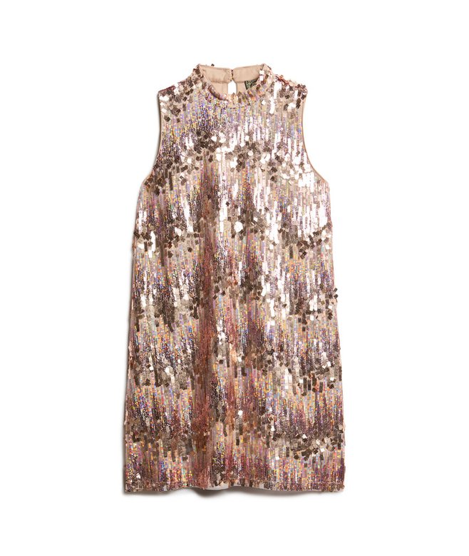 A-Line SL Sequin Mini Dress