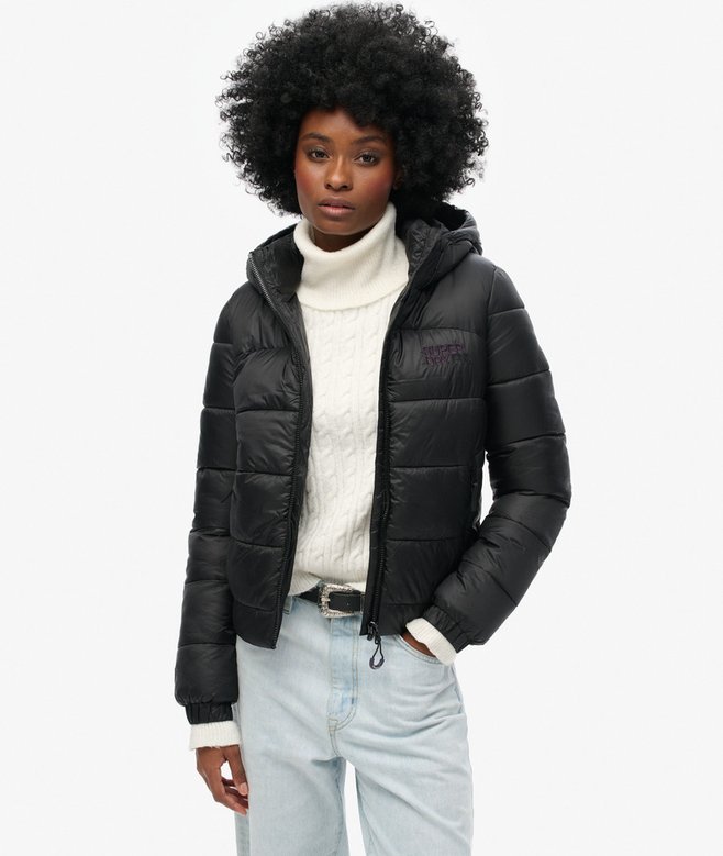 Sports Puffer Bomber Jacket