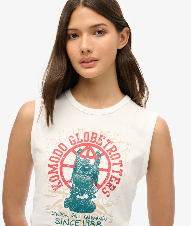 Superdry x Komodo Globe Trotter Vest Top