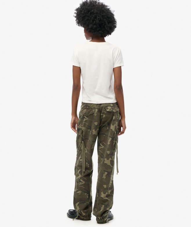 Low Rise Para Cargo Pants