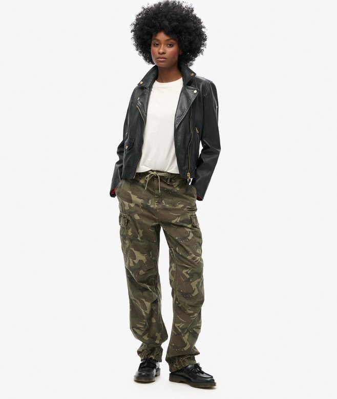 Low Rise Para Cargo Pants