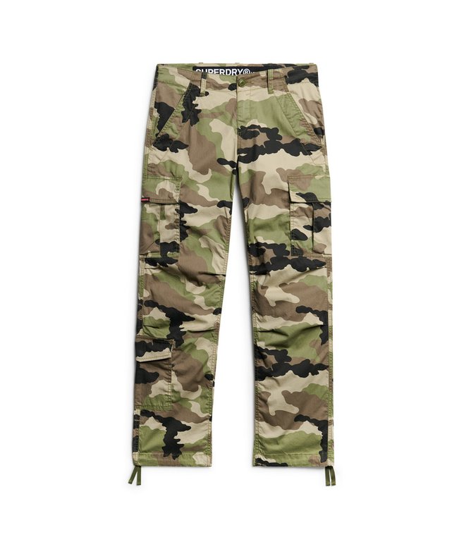 Low Rise Straight Cargo Pants