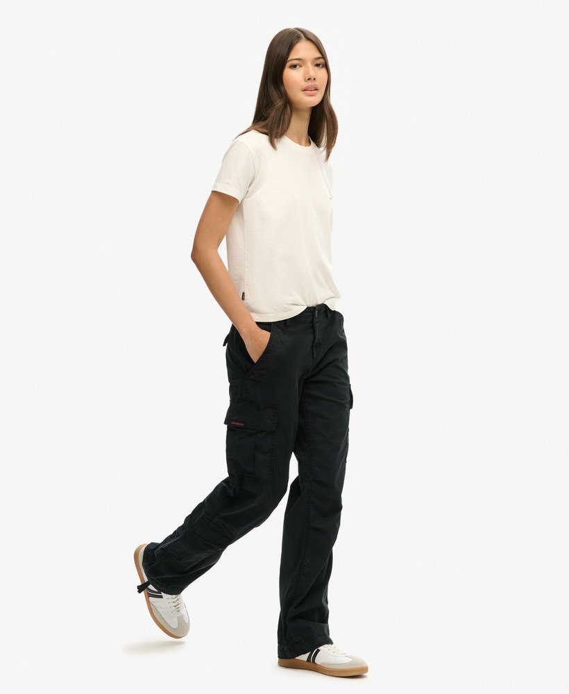 ★CRANK★WASHED LOWRISE CARGO PANTS_BLACK★正規品/直送料込 upload9223368955666571080.jpg?