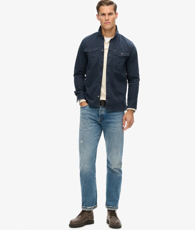The Merchant Store - Herringbone Overshirt
