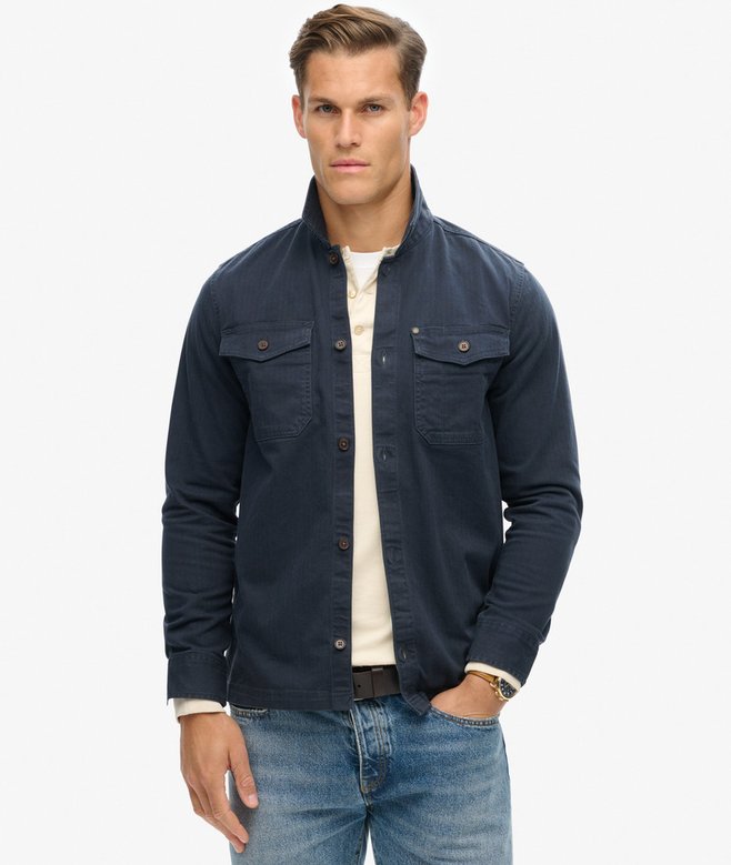 The Merchant Store - Herringbone Overshirt