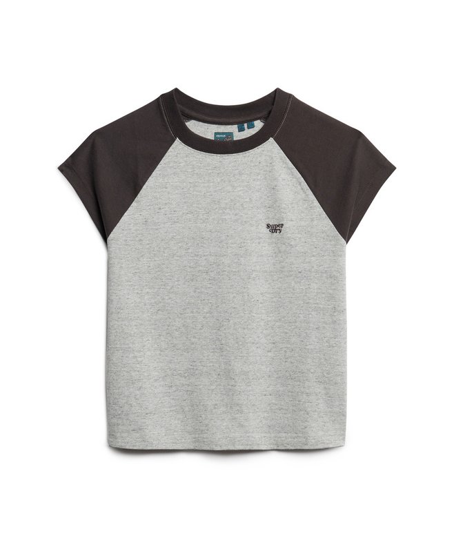 Organic Cotton Essential Logo Raglan T-Shirt