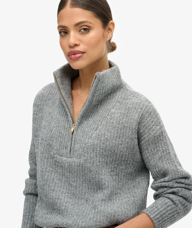 Essential Zip Neck Jumper (6) 3.5 out of 5 stars, 6 reviews More Colours Available Price £27.49 Price reduced from £54.99 to You Save 50%
