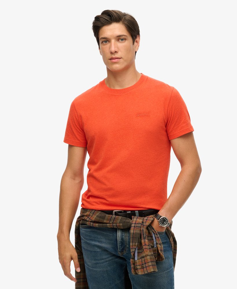 Superdry★ロゴ☆オレンジ☆コットン☆Ｔシャツ Superdry オレンジ Tシャツ Lサイズ - メルカリ