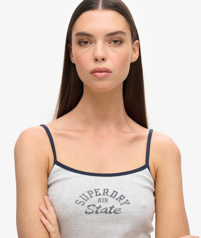 Athletic Essentials Crop Cami Top