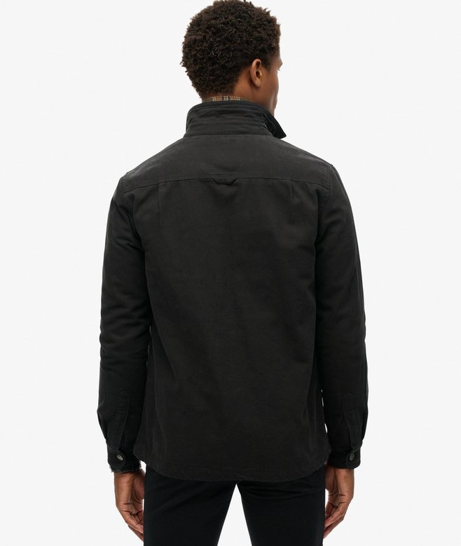 Organic Cotton Canvas Workwear Overshirt