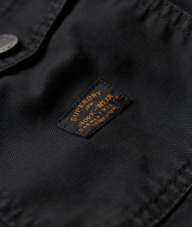 Organic Cotton Canvas Workwear Overshirt