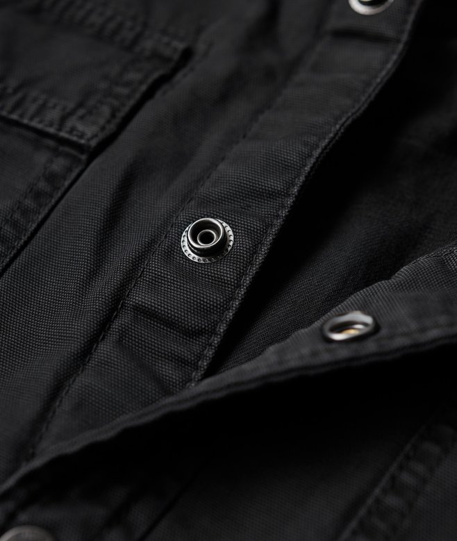 Organic Cotton Canvas Workwear Overshirt