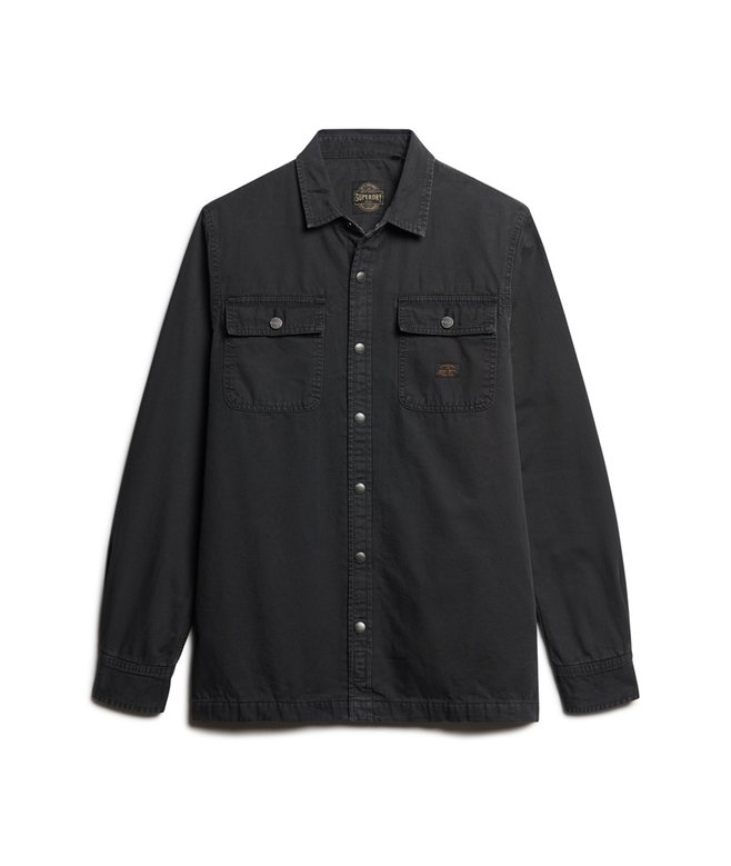 Organic Cotton Canvas Workwear Overshirt