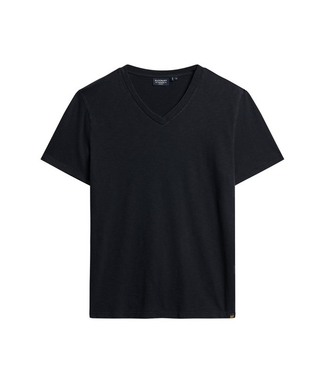 V-Neck Slub Short Sleeve T-Shirt
