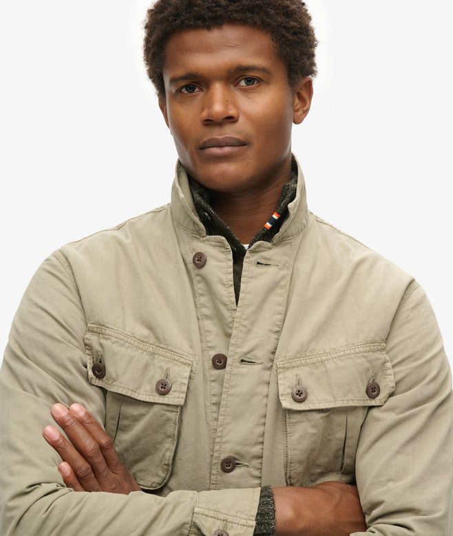 Military Overshirt Jacket