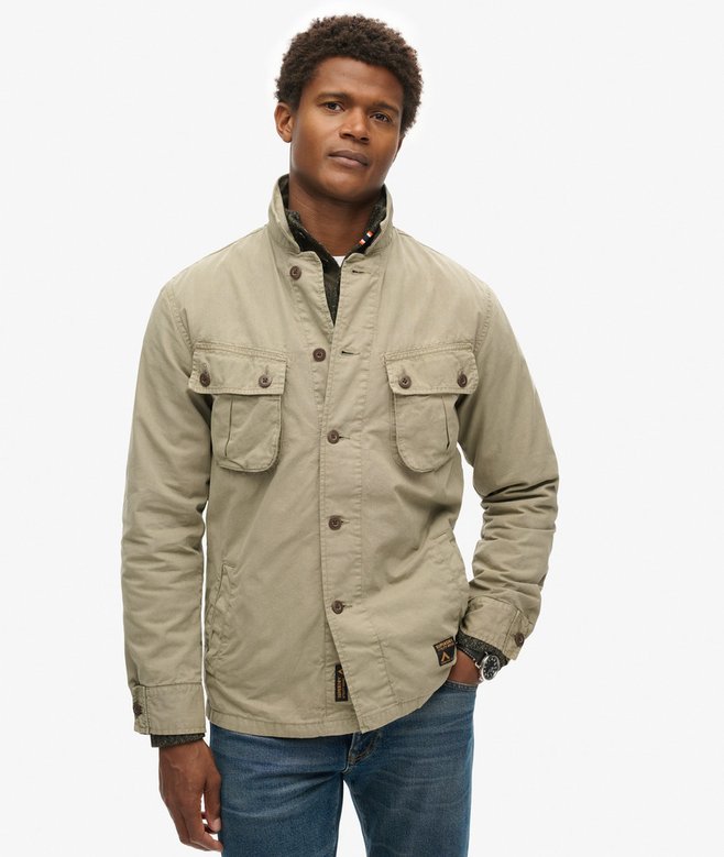 Military Overshirt Jacket