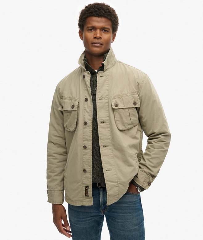 Military Overshirt Jacket