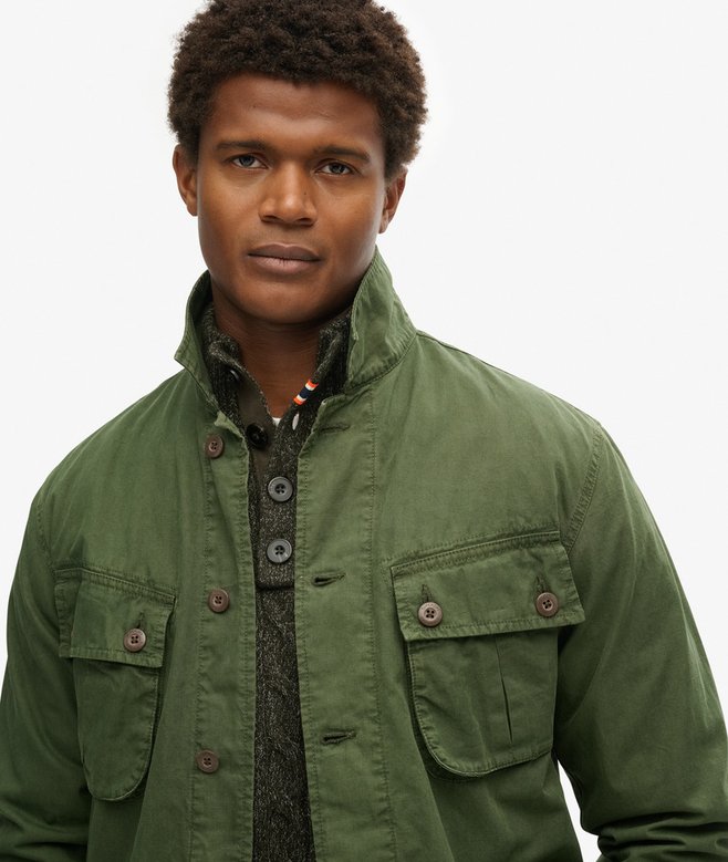 Military Overshirt Jacket