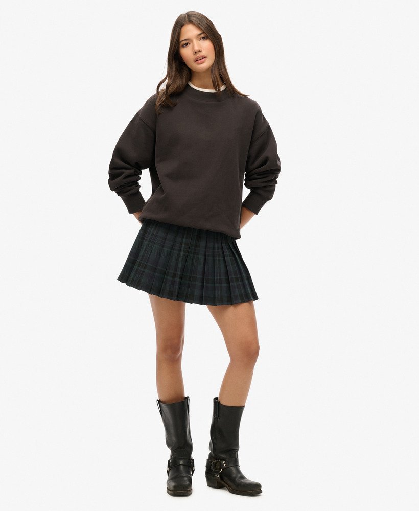 checkered skirt in store