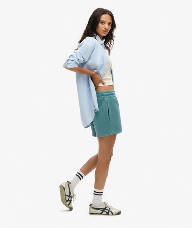 Sweatshorts in Vintage-Waschung Image 2