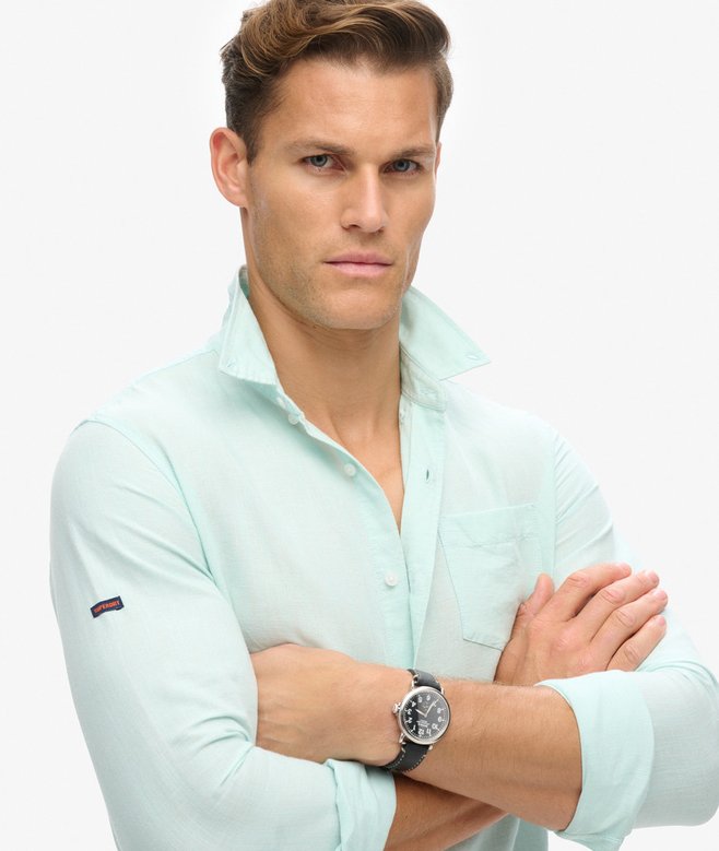 Organic Cotton Studios Linen Button Down Shirt