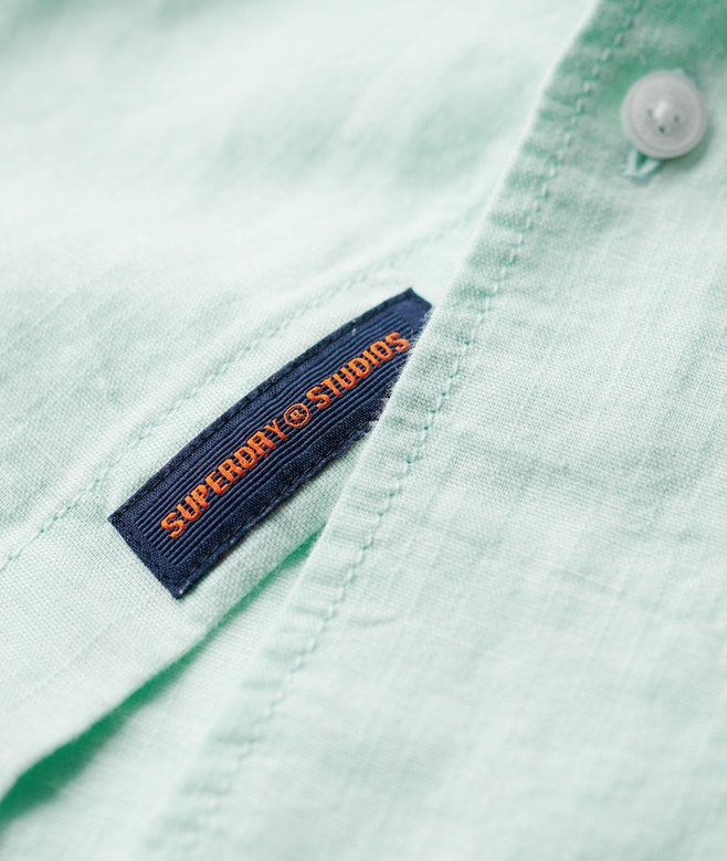 Organic Cotton Studios Linen Button Down Shirt