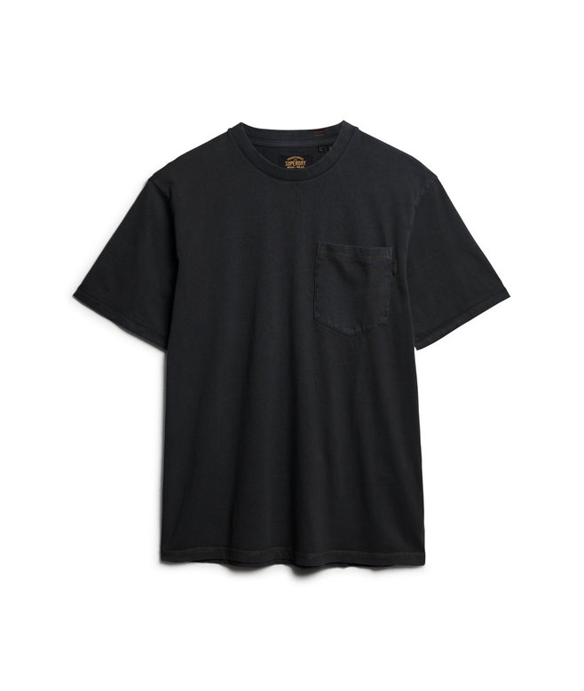 Contrast Stitch Pocket T-Shirt
