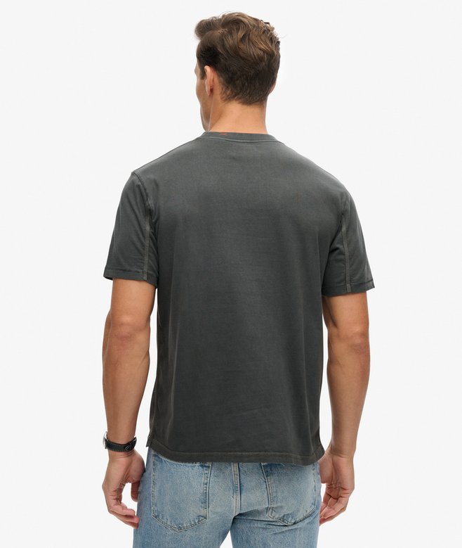 Contrast Stitch Pocket T-Shirt