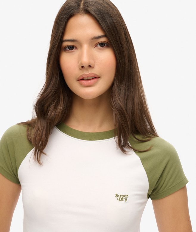Cropped Baseball Baby T-Shirt