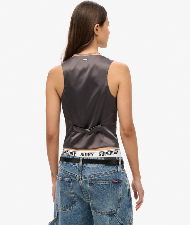 Satin Back Waistcoat