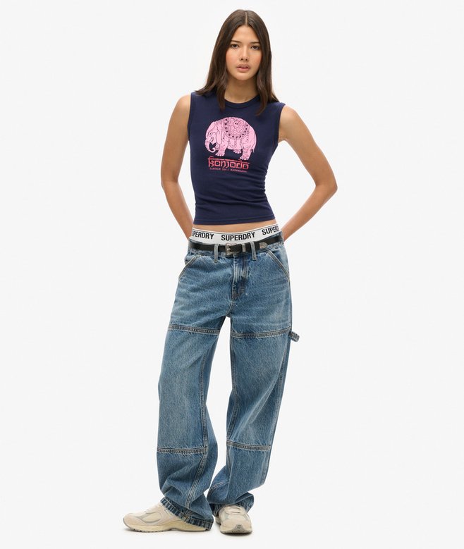 Superdry X Komodo Hathi Slim Vest Top