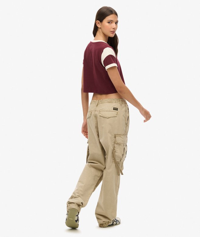 Low Rise Para Cargo Pants