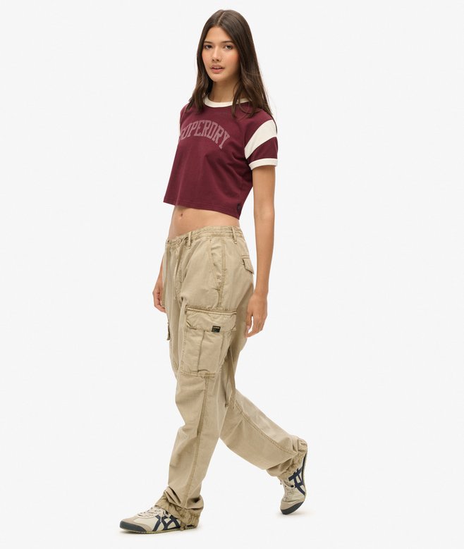Low Rise Para Cargo Pants