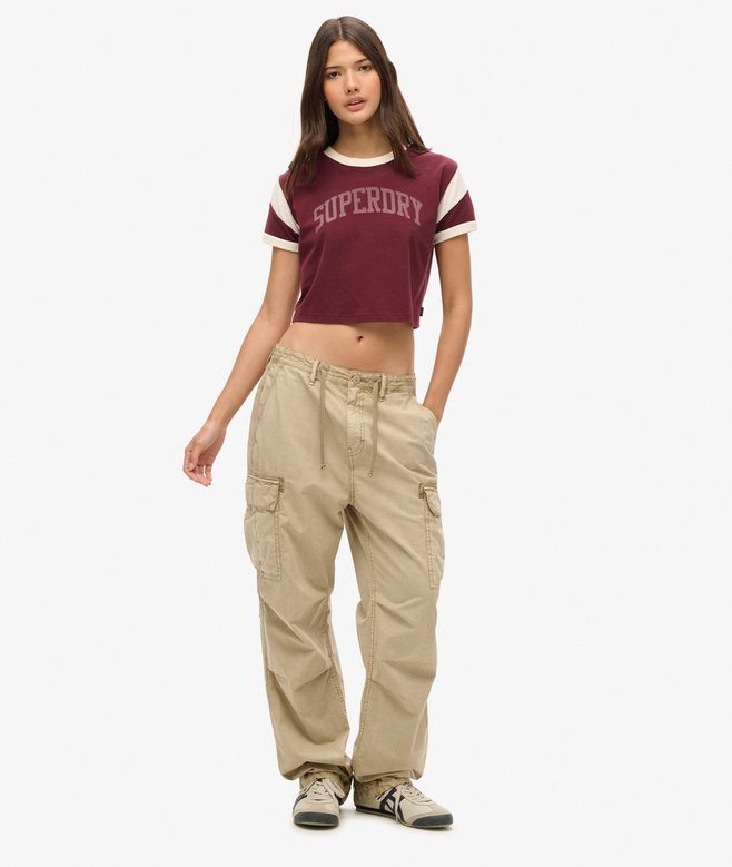Low Rise Para Cargo Pants