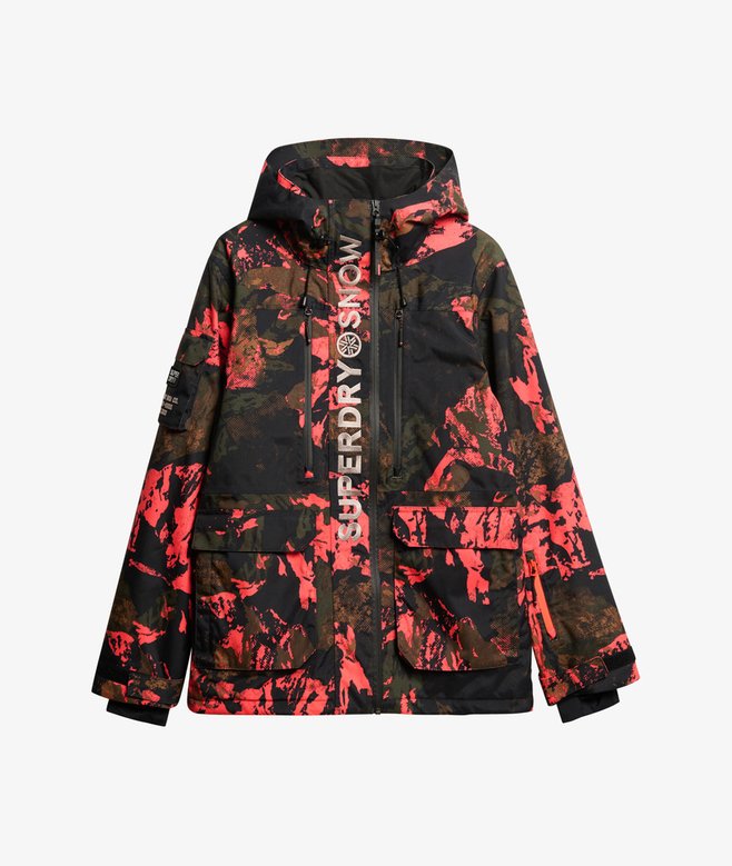 Giacca da sci Ultimate Rescuevolcanic mountain orange da Uomo